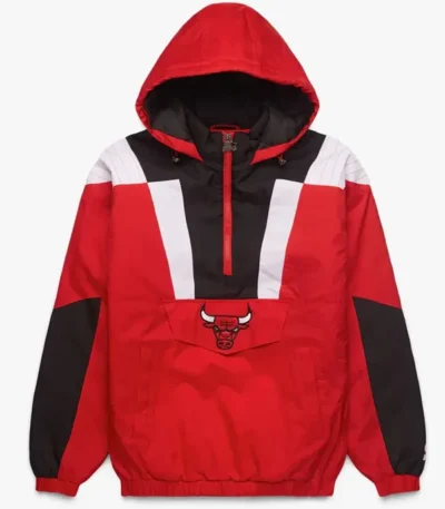 Pullover Chicago Bulls Half-zip Jacket