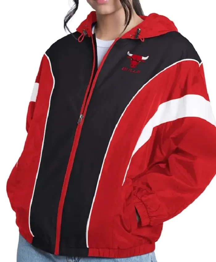 Chicago Bulls Quarterback Lightweight Jacket Chicago Bulls Quarterback Lightweight Jacket