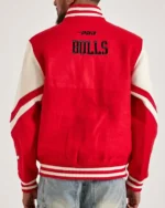 Chicago Bulls Pink Satin Jacket