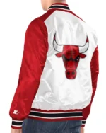 Chicago Bulls Renegade Varsity Satin Jacket
