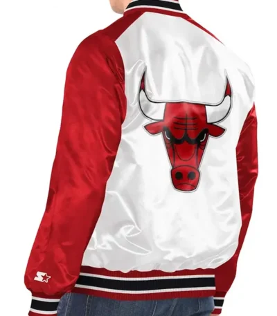 Chicago Bulls Renegade Varsity Satin Jacket