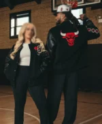 Chicago Bulls Rose Collection Varsity Jacket