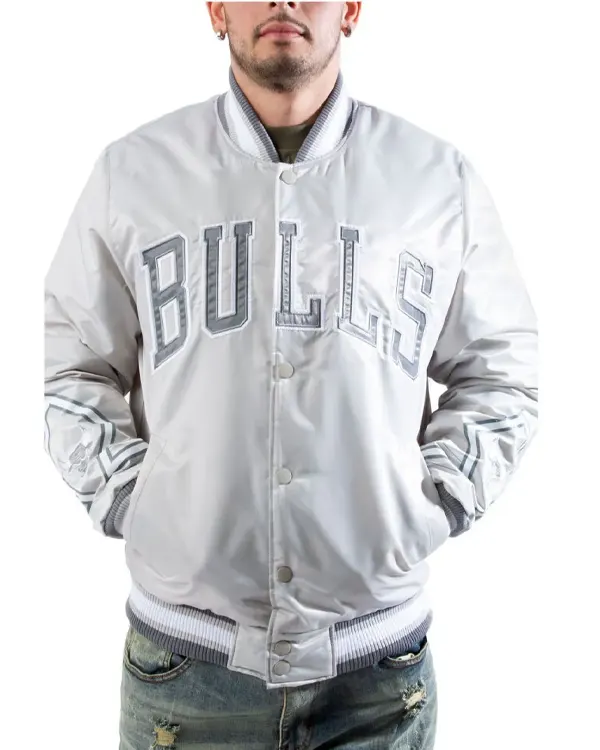 Sailor Collar Chicago Bulls Black Varsity Jacket Sailor Collar Chicago Bulls Black Varsity Jacket