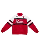 Silver Chicago Bulls Satin Bomber Jacket