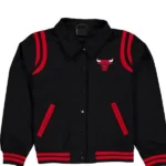 Chicago Bulls Sport Night Teddy Varsity Jacket