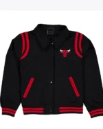 Chicago Bulls Sport Night Teddy Varsity Jacket