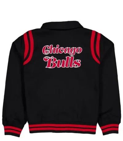 Chicago Bulls Sport Night Teddy Varsity Jacket