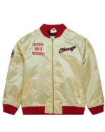 Chicago Bulls Team Og 2.0 Gold Satin Jacket