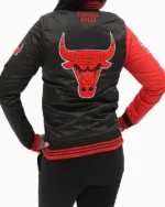 Chicago Bulls Two Tone Satin Jacket