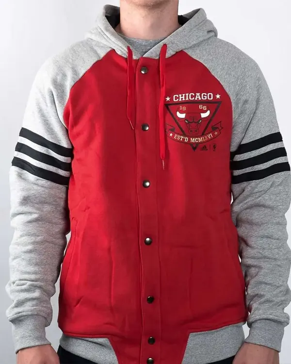 Chicago Bulls Varsity Fleece Hoodie Chicago Bulls Varsity Fleece Hoodie