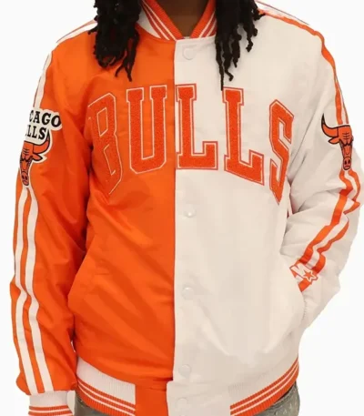 Chicago Bulls Varsity Satin Jacket