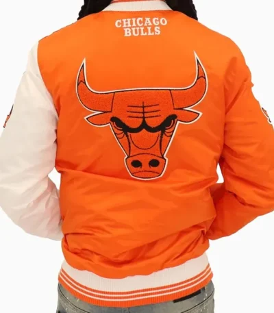 Chicago Bulls Varsity Satin Jacket