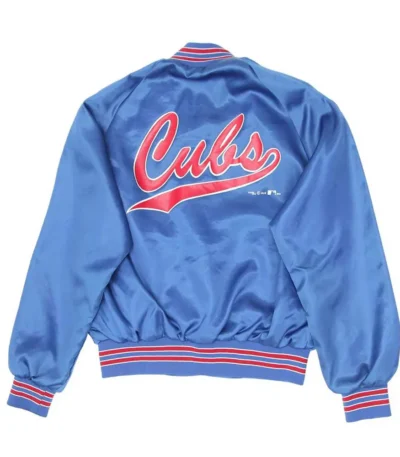 Chicago Cubs 1990s Bomber Blue Jacket