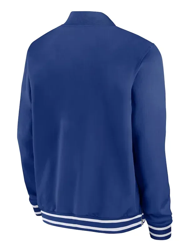 Chicago Cubs Collection Dugout Royal Bomber Jacket