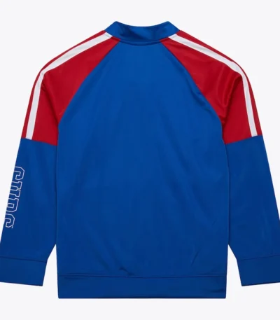 Chicago Cubs Color Blocked Full-Zip Track Jacket