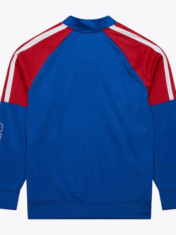Chicago Cubs Color Blocked Full-Zip Track Jacket