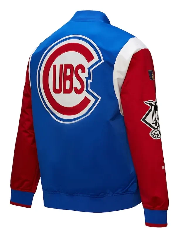 Chicago Cubs Cooperstown Team Origins Satin Jacket