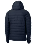 Chicago Cubs Full-Zip Navy Puffer Shirt Jacket