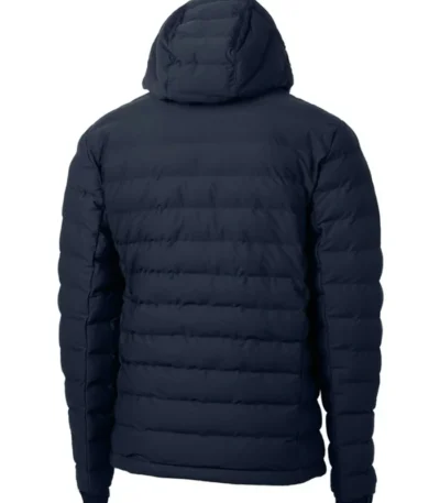 Chicago Cubs Full-Zip Navy Puffer Shirt Jacket
