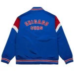 Chicago Cubs Heavyweight Royal Satin Jacket