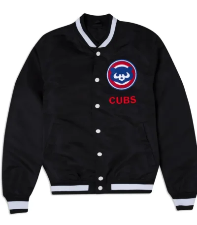 Chicago Cubs Logo Select Black Jacket
