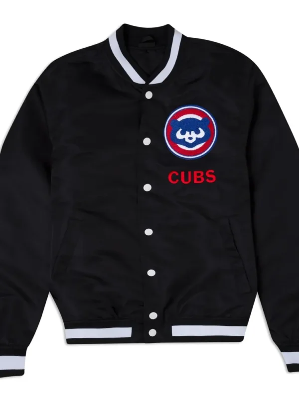 Chicago Cubs Logo Select Black Jacket