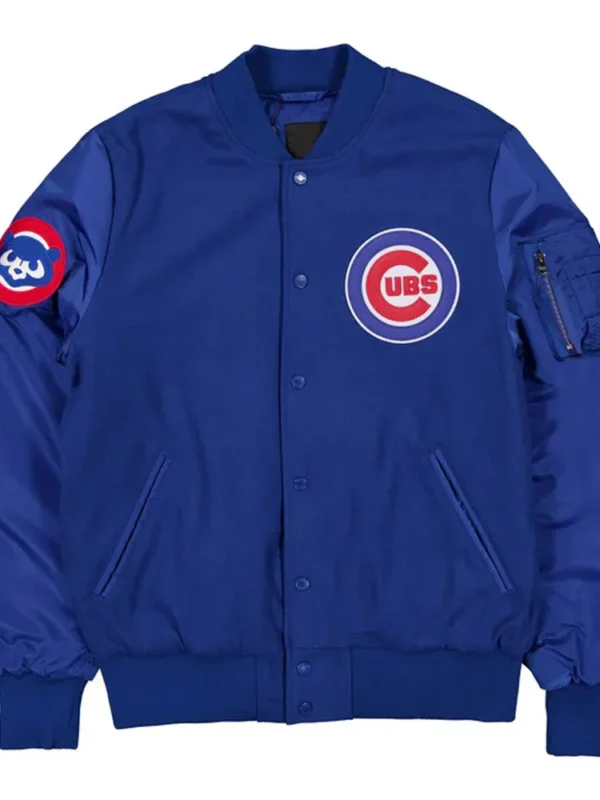 Chicago Cubs MA-1 Historic Varsity Jacket