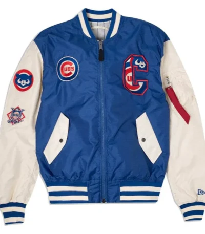 Chicago Cubs New Era Bomber Jacket