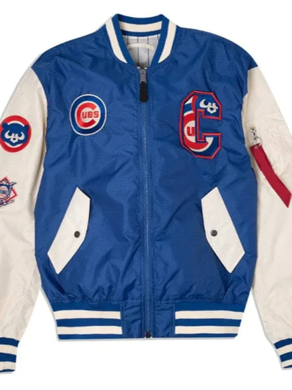 Chicago Cubs New Era Bomber Jacket