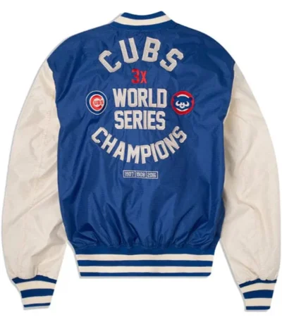 Chicago Cubs New Era Bomber Jacket
