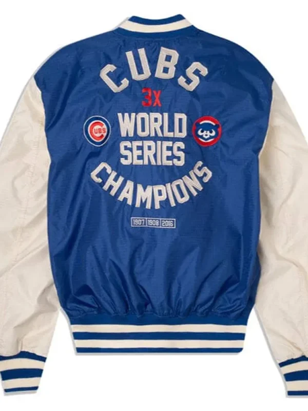 Chicago Cubs New Era Bomber Jacket