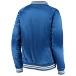 Chicago Cubs New Era Royal Satin Jacket