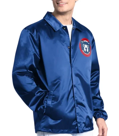 Chicago Cubs Point Man Coaches Royal Jacket