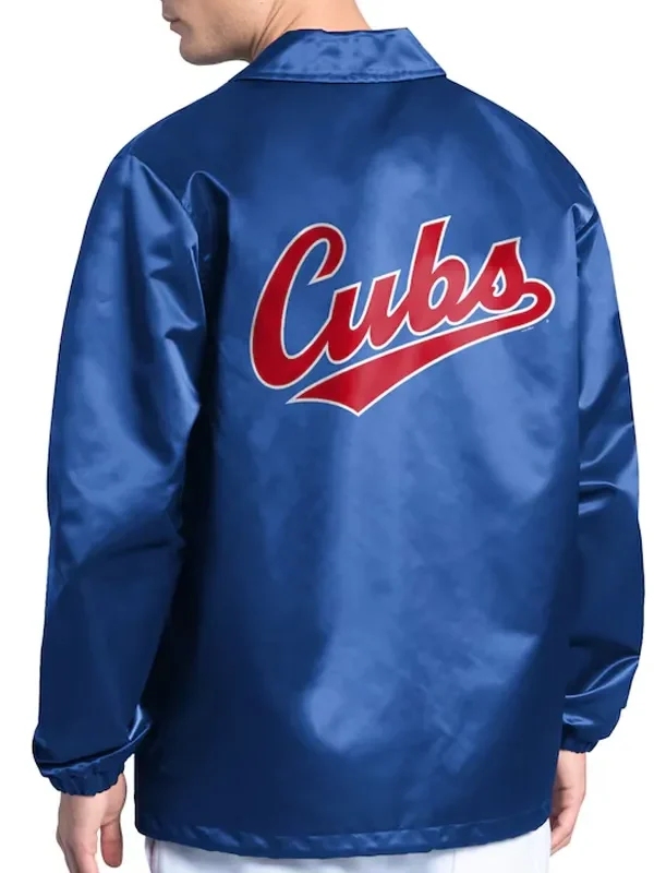 Chicago Cubs Point Man Coaches Royal Jacket