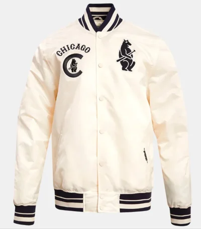 Chicago Cubs Retro Classic Rib Jacket