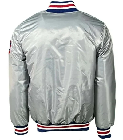 Chicago Cubs Satin Baseball Jacket