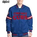 Chicago Cubs Scout Varsity Satin Jacket
