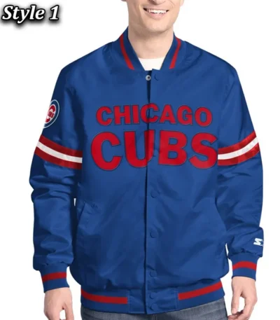 Chicago Cubs Scout Varsity Satin Jacket
