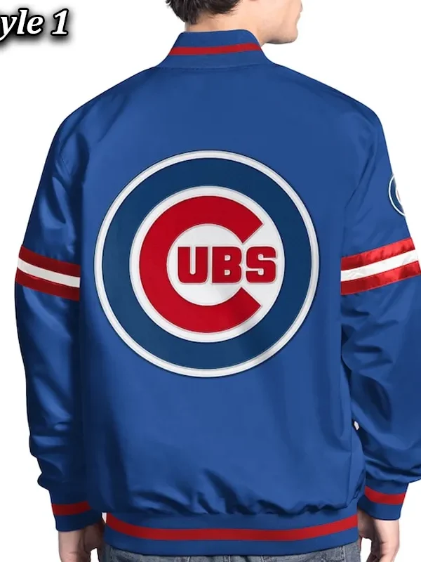 Chicago Cubs Scout Varsity Satin Jacket