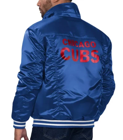 Chicago Cubs Silver Tab Trucker Jacket
