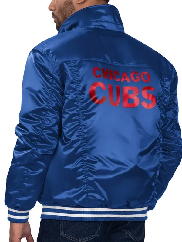 Chicago Cubs Silver Tab Trucker Jacket