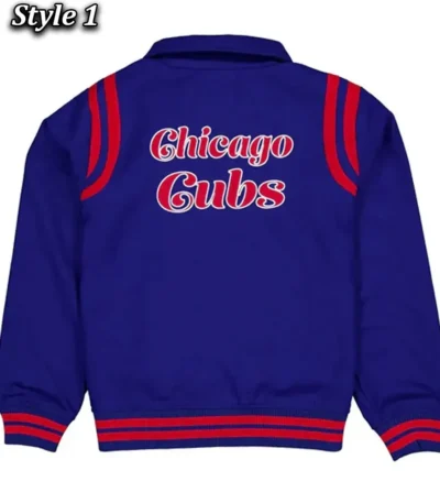 Chicago Cubs Sport Night Teddy Varsity Jacket