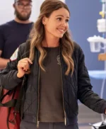Chicago Med Lizzy Novak Quilted Jacket