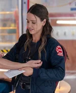 Chicago Med Lizzy Novak Quilted Jacket