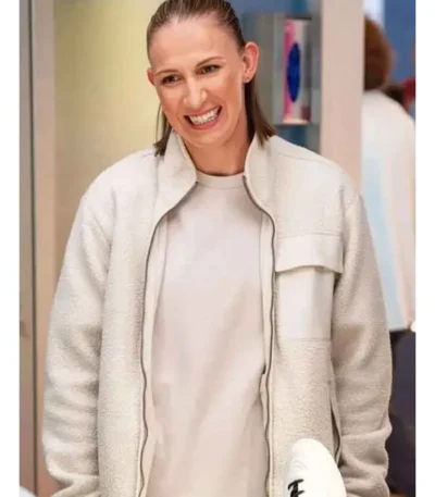 Chicago Med S11 Courtney Vandersloot Sherpa Jacket