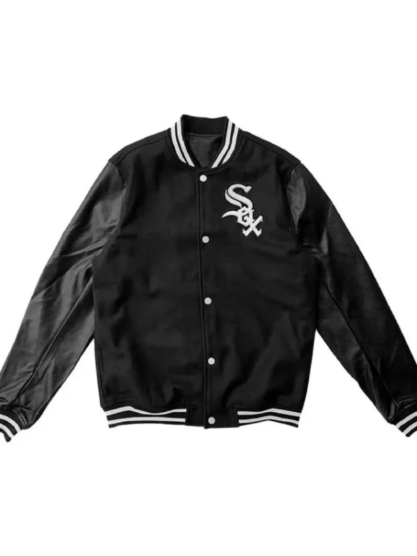 Chicago White Sox Back Varsity Wool/Leather Jacket