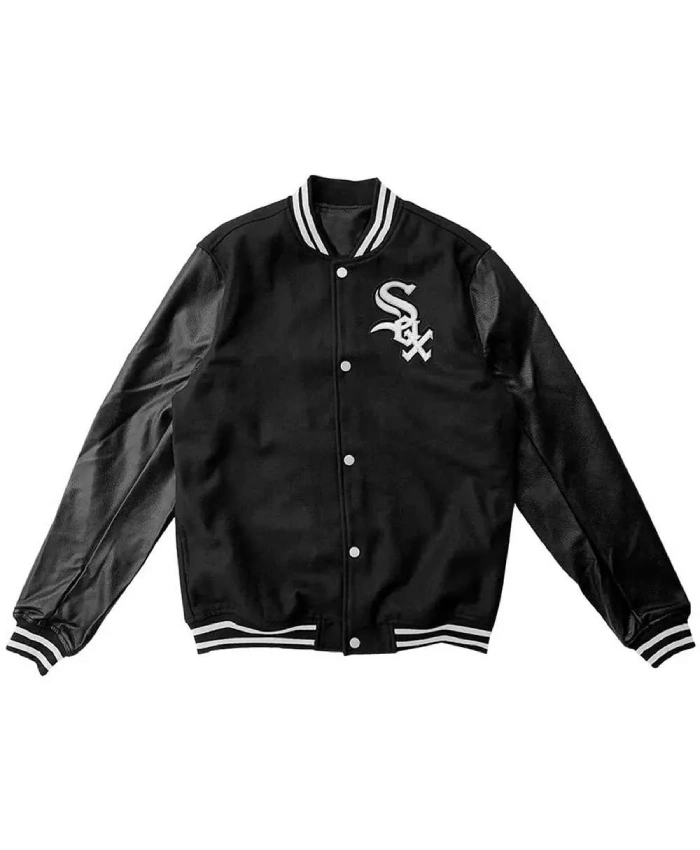Chicago White Sox Back Varsity Wool/Leather Jacket Chicago White Sox Back Varsity Wool/Leather Jacket