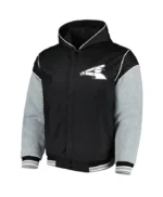 Chicago White Sox Black and Gray Hoodie Jacket