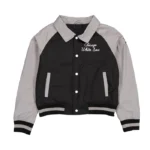 Chicago White Sox Black and Gray Throwback Jacket