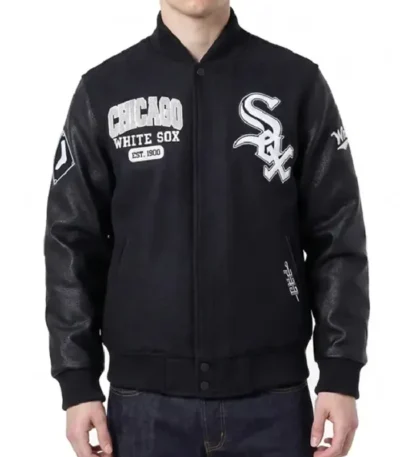 Chicago White Sox City Arch Varsity Jacket